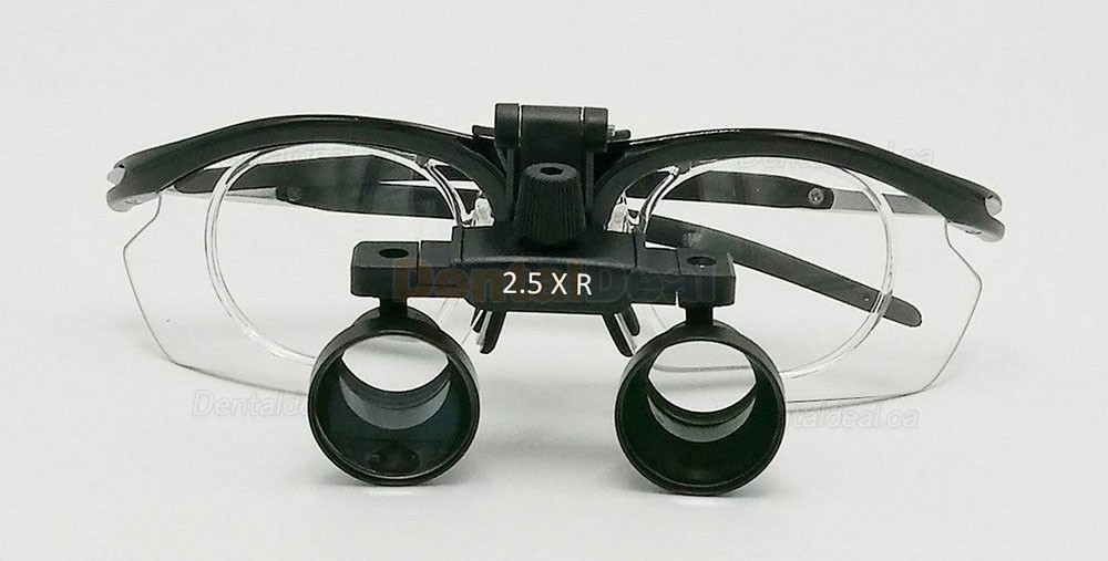 2.5X Dental Binocular Loupe Medical Surgical Glasses Antifogging